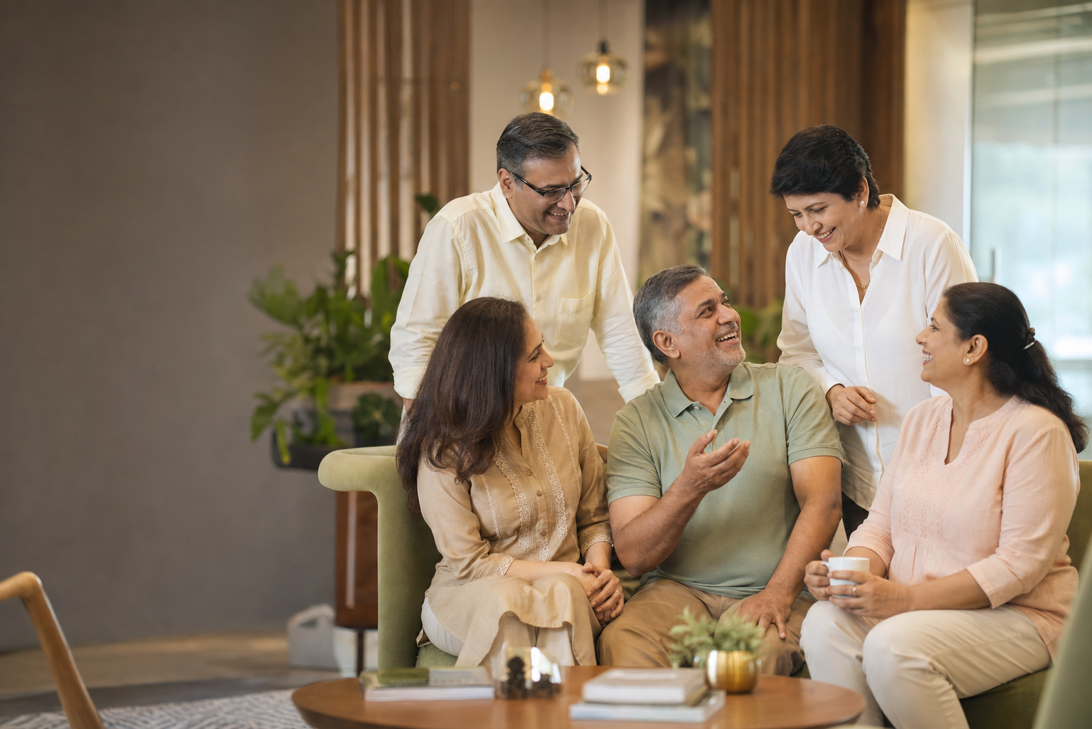 Indian adults in the Golden Circle community