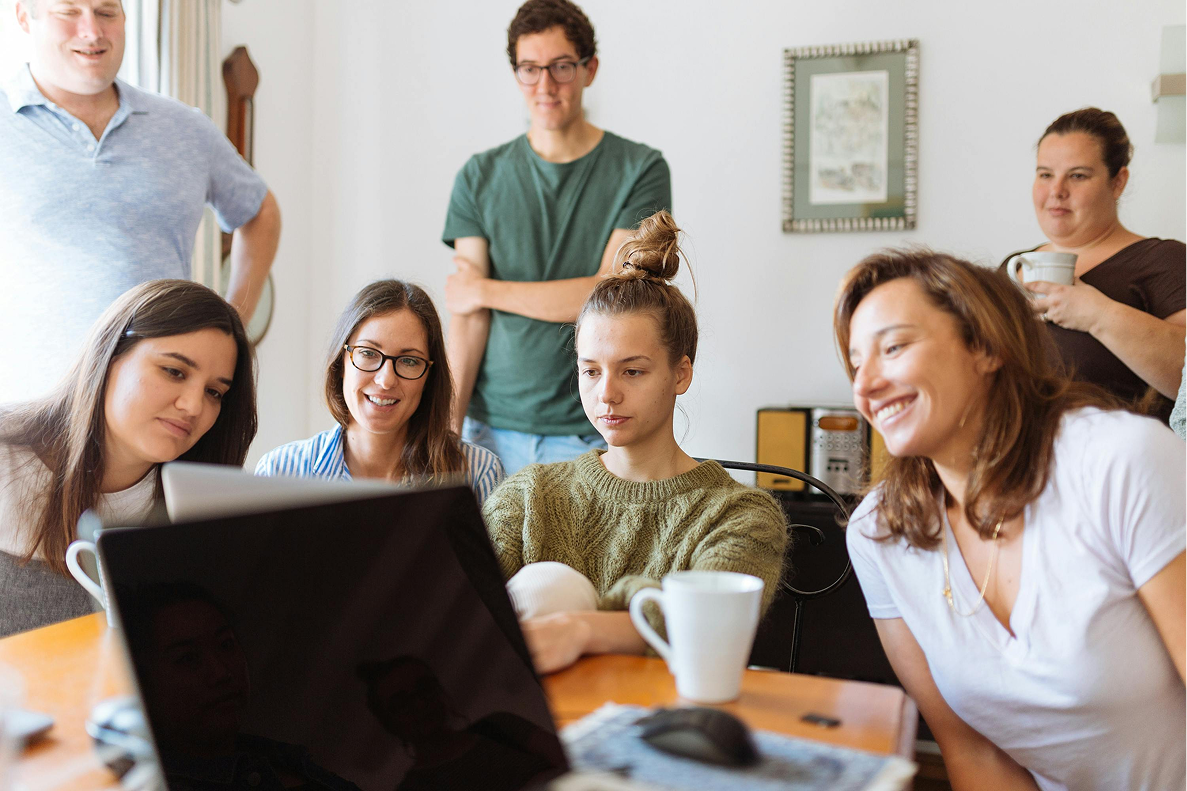 Team working together